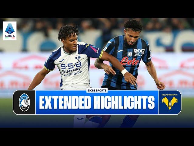 Atalanta vs. Hellas Verona: Extended Highlights | Serie A | CBS Sports Golazo