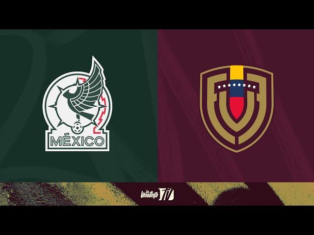 México - Venezuela | Cuadrangular Internacional Sub 20 | #LVTV