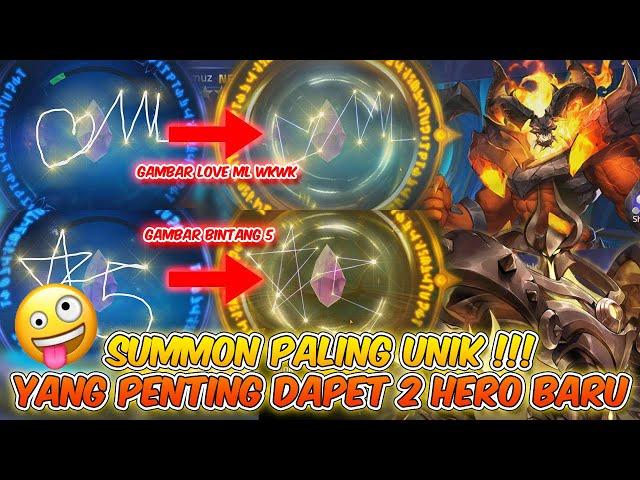 SUMMON PALING UNIK !!! YANG PENTING DAPET 2 HERO BARU !!! | Mobile Legends Adventure Indonesia