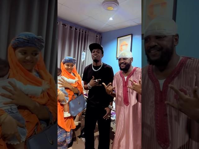 Ummi Rahab Da Mijinta Lilin Baba sunje gaisheda Adam A. Zango sakamakon hadarin mota #kannywood