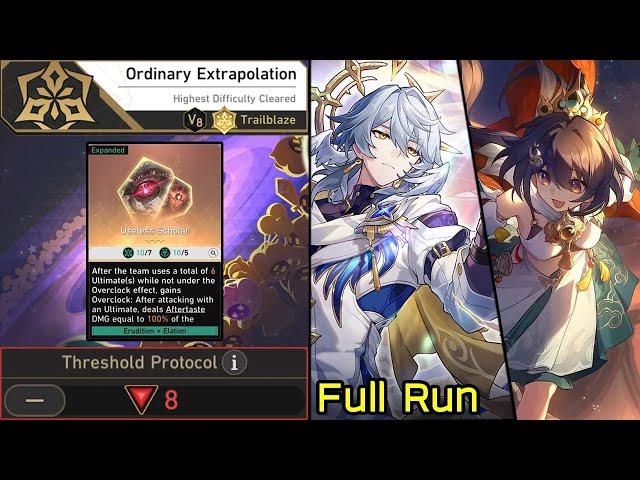 Yunli & Sunday with Useless Scholar | Ordinary Protocol 8 Full Run Divergent Universe