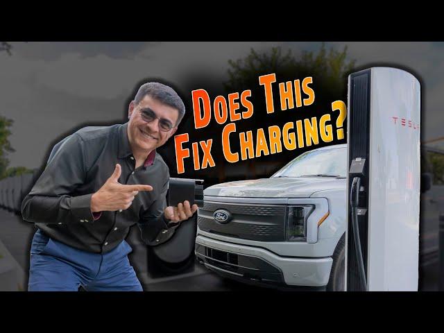 Ford Lightning Supercharger Test | Does The NACS Adapter Fix Everything?