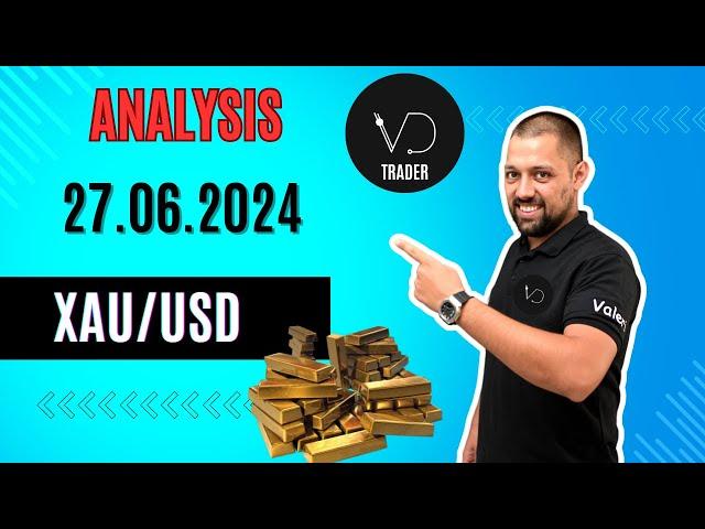 VD Trading XAU/USD Live trading 27.06.2024