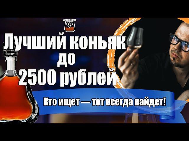 Лучший коньяк до 2500 рублей. Топ коньяков