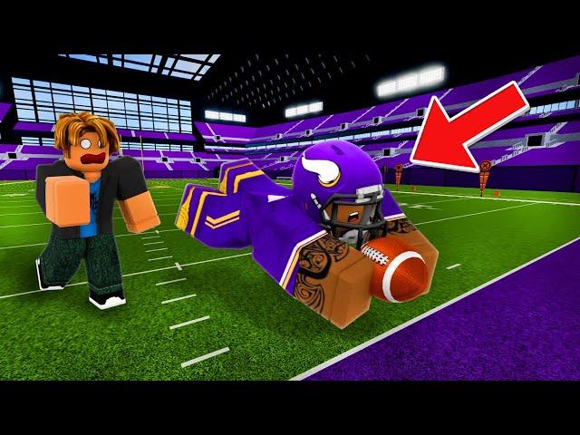 NOOBS VS LEAGUE PLAYERS IN ROBLOX FOOTBALL FUSION!