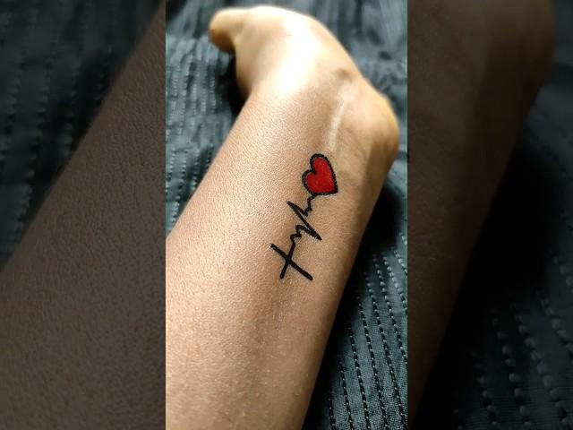 very simple tattoo/faith hope love tattoo #shorts #trending #tattoo