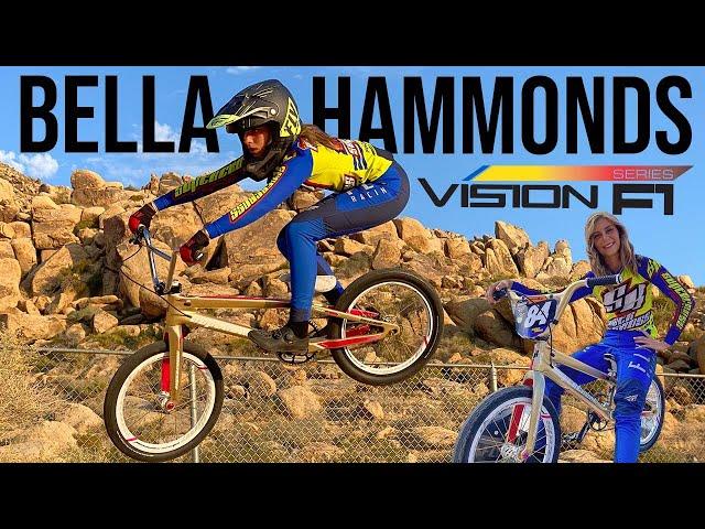 BMX Bike Check - Supercross BMX Vision F1 with Bella Hammonds