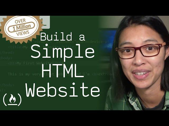 HTML Tutorial - How to Make a Super Simple Website