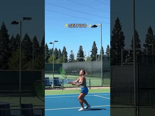 Tennis Athlete Lucabella Hategan shares her #pivopov