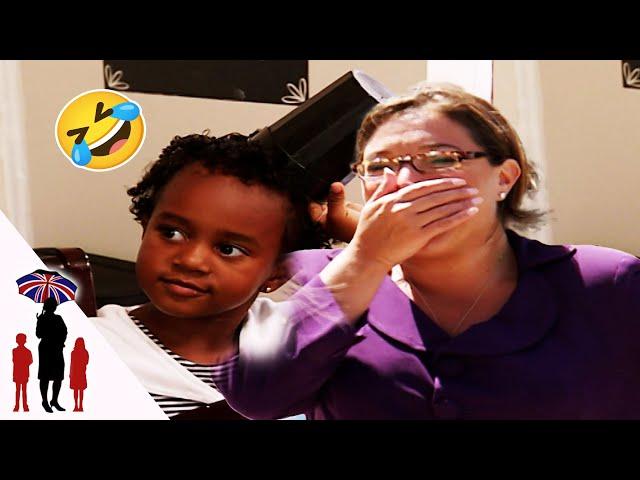 Supernanny can't stop laughing at this mom's timeout technique! | Supernanny USA