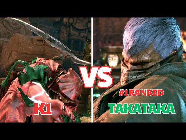 Tekken 8 ️K1 (Raven) vs TAKATAKA (#1 Ranked Bryan)️ Tekken 8 High Level Play