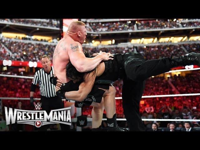 Roman Reigns vs. Brock Lesnar - WWE World Heavyweight Championship Match: WrestleMania 31