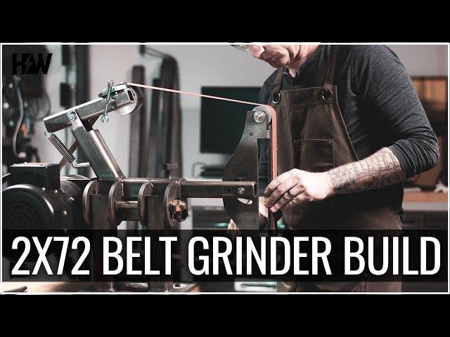 How to: Build a 2x72 Belt Grinder - A Complete Walk Through