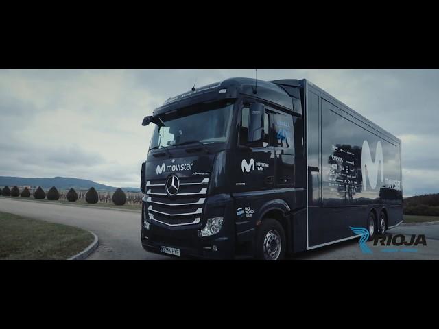 Movistar Cycling Team Tour Truck