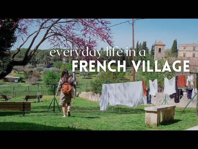 LIFE IN A SMALL FRENCH VILLAGE | French Market & Visiting a Château