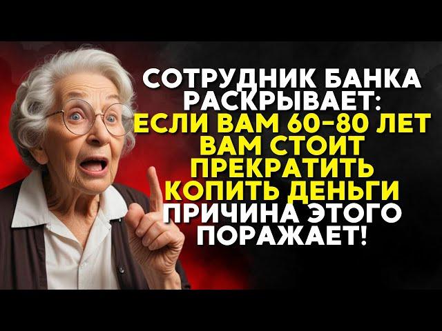 СОТРУДНИК БАНКА РАСКРЫВАЕТ: ЕСЛИ ВАМ 60-80 ЛЕТ, ВАМ СТОИТ ПРЕКРАТИТЬ КОПИТЬ ДЕНЬГИ