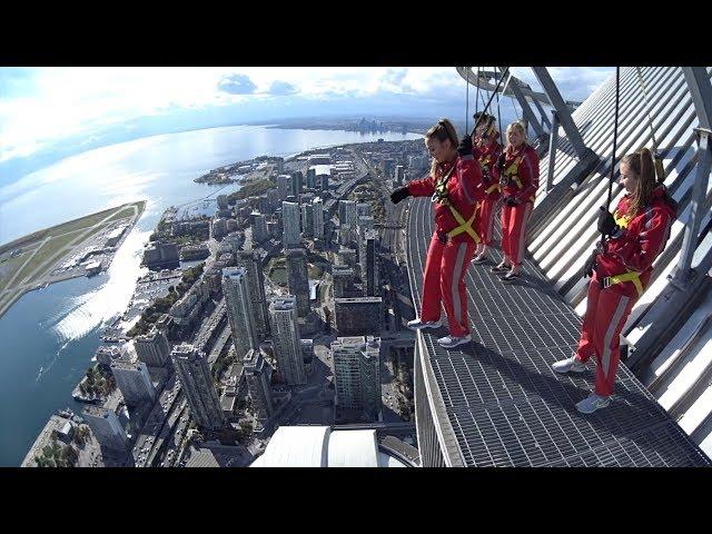 CN Tower EdgeWalk- 1,168ft (FULL EXPERIENCE) Toronto, Canada