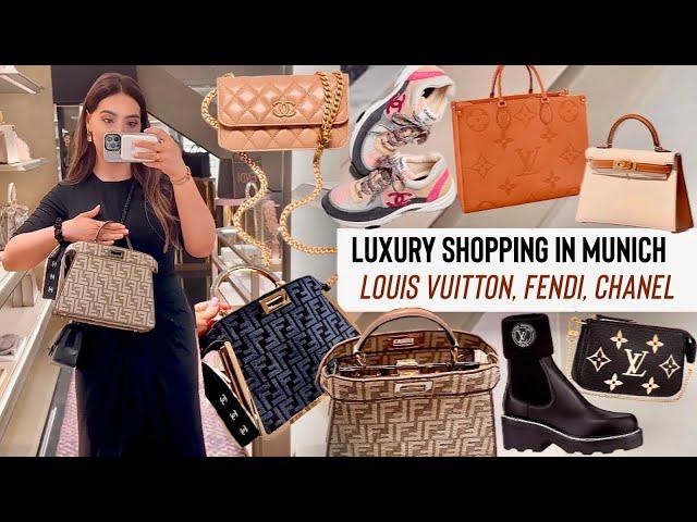 Back In Munich To Collect A Bag & Some Luxury Shopping- Chanel, Louis Vuitton, Fendi | Travel Vlog