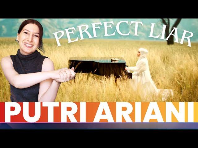 Putri Ariani - Perfect Liar (Official Music Video) | Reaction (ENG/INDONESIAN SUBS)