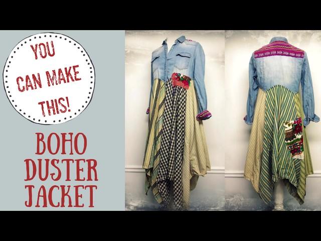 Long Jacket Tutorial | Boho Duster DIY Preview