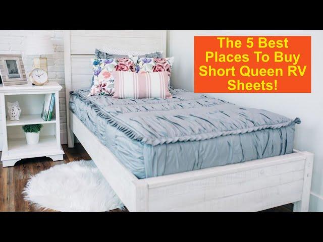 The 5 Best Places To Buy RV Short Queen Sheets!