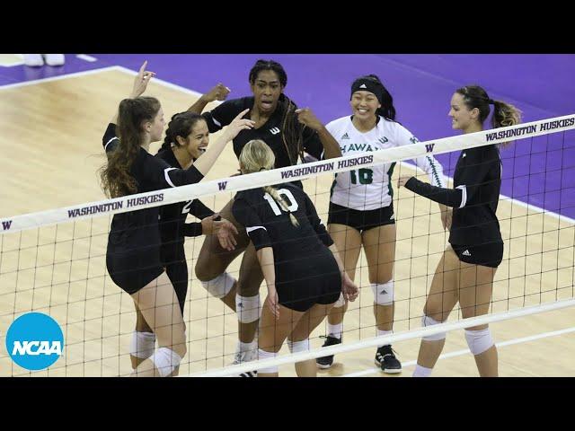 Hawaii vs. Mississippi State: Full 5th set in the 2021 NCAA volleyball tournament