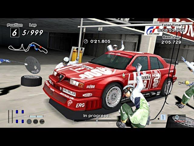 [#1560] Gran Turismo 4 - All Tracks Pit Stop PS2 Gameplay HD