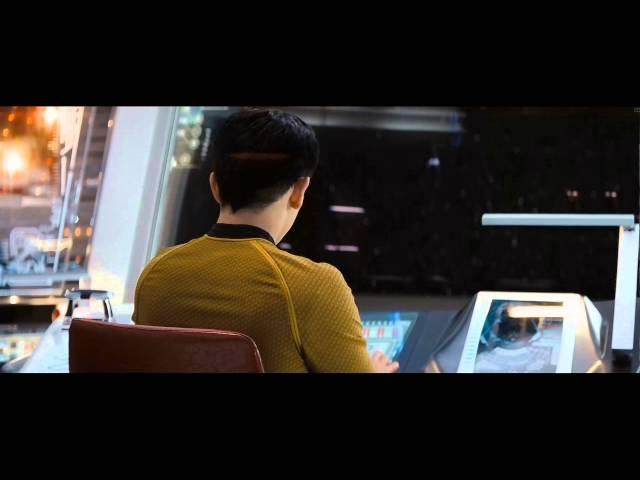 Star Trek XI (2009) - Enterprise and Fleet leaves Space Dock [1080P HD]