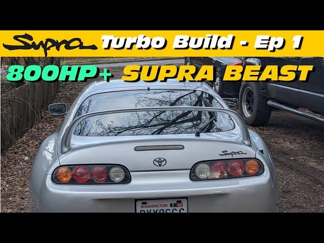 Supra Turbo Build - Episode 1 - Crankshaft and Caps Install