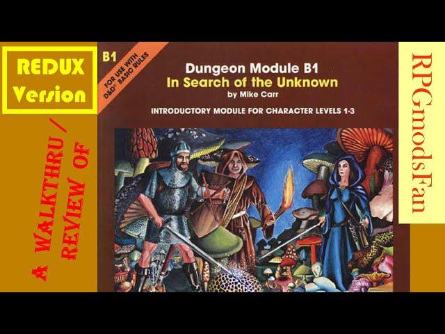B1 In Search Of The Unknown (DM Guide) [ RPGmodsFan ]