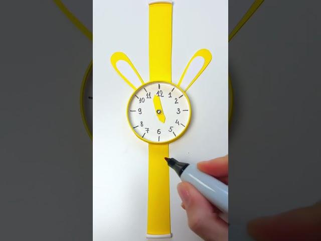 Mom Made Me This Cute DIY Watch in Reverse ⌚‍