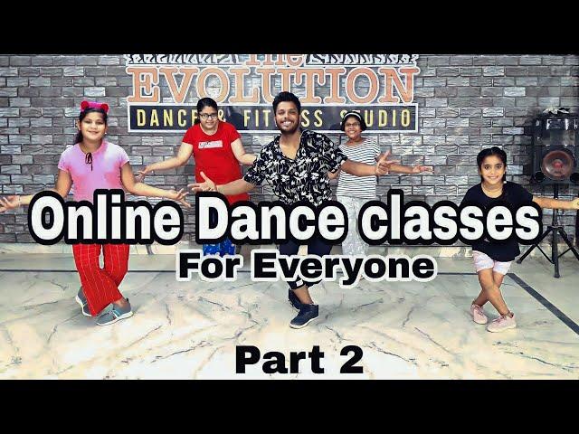 Online Dance Class For Everyone - Part 2 | Step By Step Dance Tutorial | Easy and Simple Dance Moves