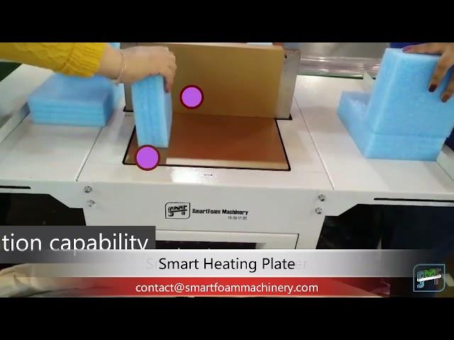 Smart Heating Plate for PE foam, EPE foam, Polytheylene foam