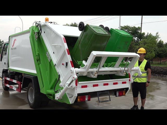 Rear loader/ garbage collection truck, garbage compactor , CEEC TRUCKS