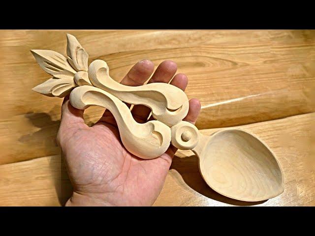 Another spoon for the collection - Carving a spoon out of wood