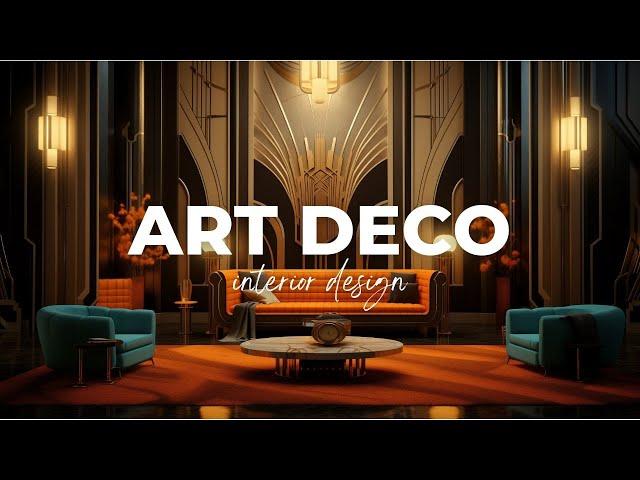 Modern Art Deco Interior Design: Evolution and Revival