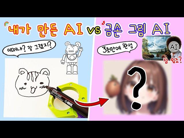 Strange roleplay :) AI vs AI Drawing Competition The AI is kind of strange haha