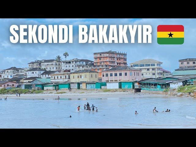 A Day In SEKONDI BAKAKYIR - Walk Video - Takoradi-Ghana 