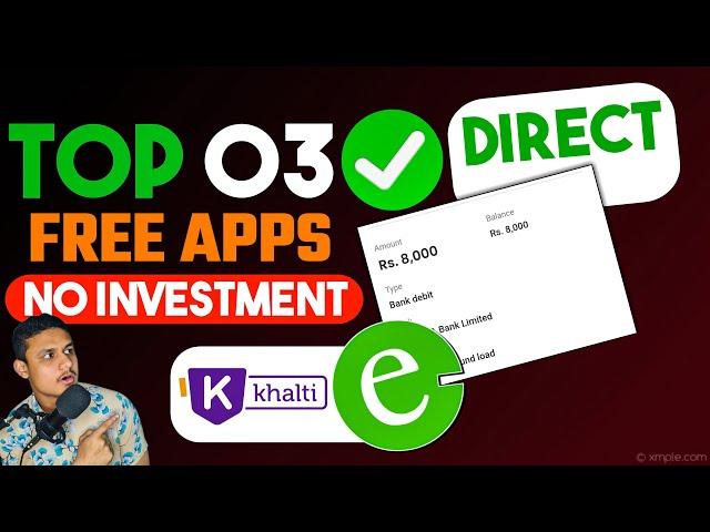 Top 03 Free Esewa Earning Apps | Earn Money Online In Nepal 2023