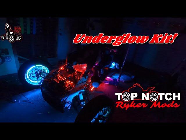 Can-Am Ryker Underglow from Top Notch Ryker Mods #canam #brp #motercycle #ryker #kingjoffyjoe413