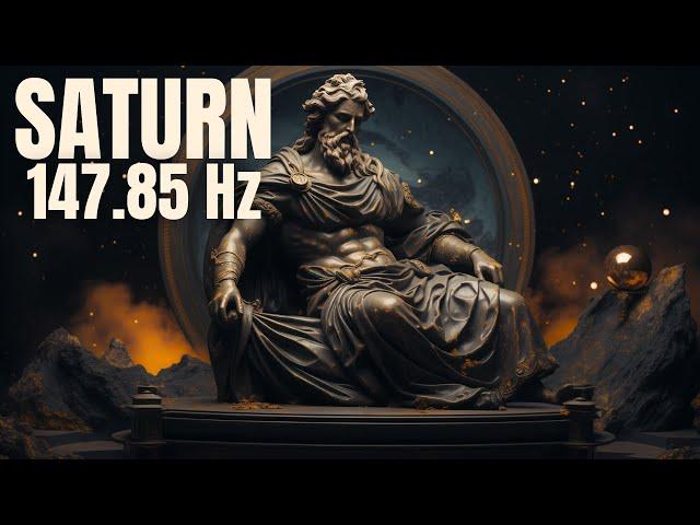 🪐 Unveil Cosmic Mastery: Saturn's 147.85 Hz Frequency for Karma, Mastery and Boundaries 🪐