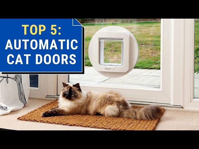 Top 5 Best Automatic Cat Doors || Cat Door Reviews for 2025