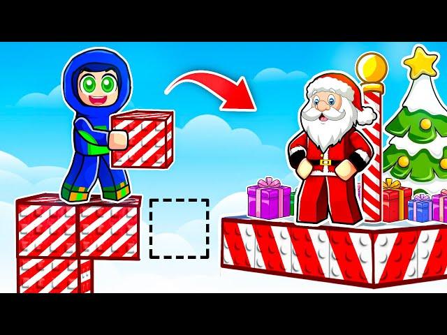 I waited MONTHS to SANTA's HOUSE  | Roblox Bridge to Santa (Christmas Special) 