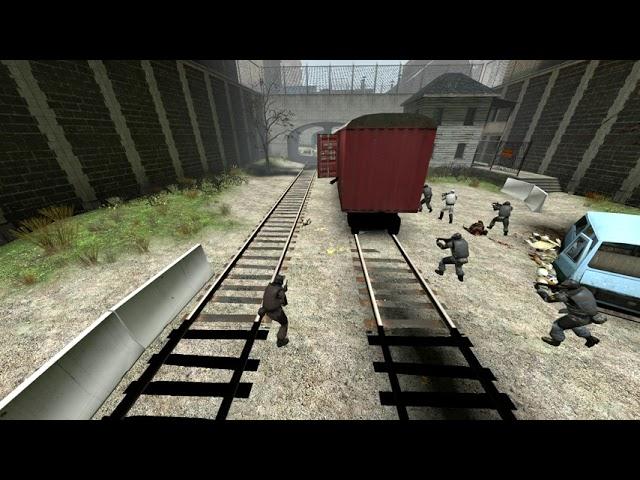 Garry's Mod Combine vs Headcrabs