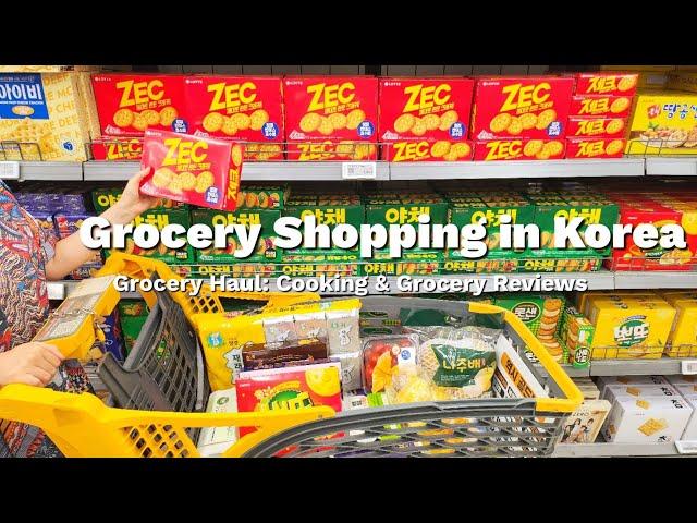 Shopping in Korea vlog | Grocery Food haul with Prices | Grocery Shopping in Korea