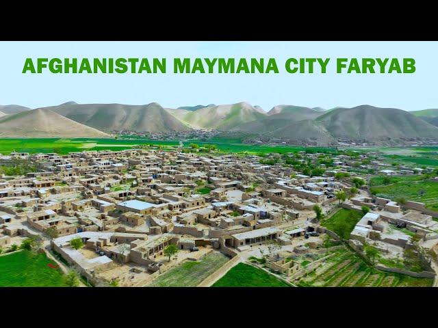 Afghanistan Maymana City in Faryab