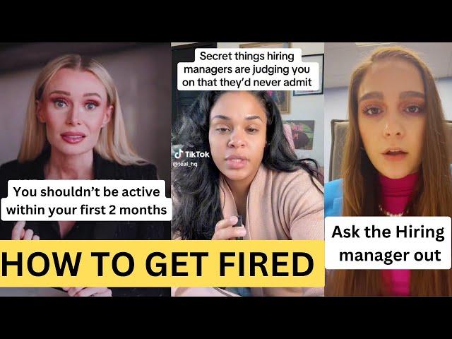 BAD JOB ADVICE FROM TIKTOK RECRUITERS & CAREER COACHES