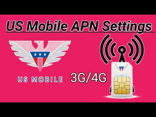 Us Mobile New 3G/4G apn Settings | us mobile Access Point Name