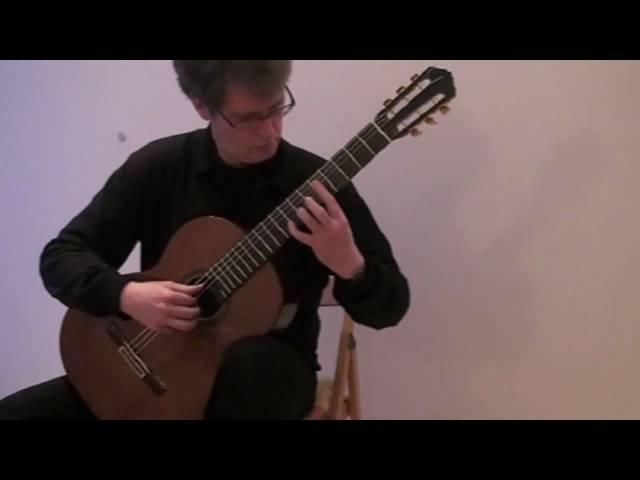 Miguel Llobet: Mazurka, Thomas Müller-Pering, guitar