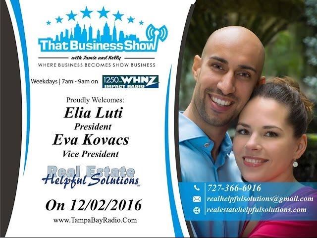 Interview N.3, Real Estate Helpful Solutions on That Business Show, Dec 2016, Full Ep.